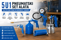 Pneumatski Set Alata 5u1