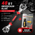 REVOLUCIONARNI 48 u 1 UNIVERZALNI KLJUČ + 🎁 POKLON SET ODVIJAČA