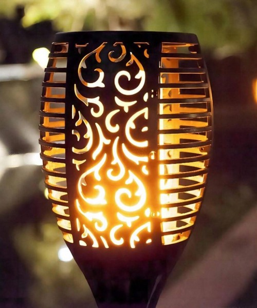 Solarna LED Baklja za dvorište