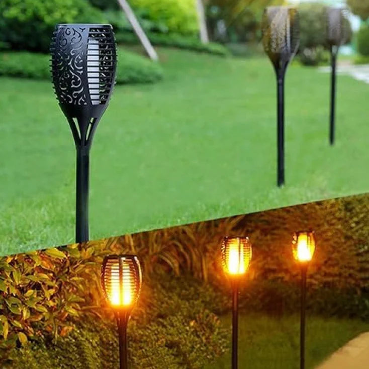 Solarna LED Baklja za dvorište